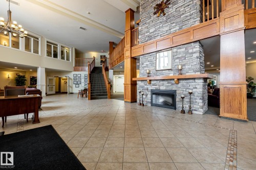 #133, 511 Queen St, Spruce Grove, AB - Indoor With Fireplace