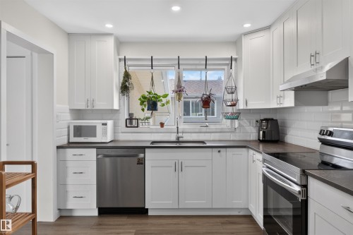 4124 110 Street Nw, Edmonton, AB - Indoor Photo Showing Kitchen