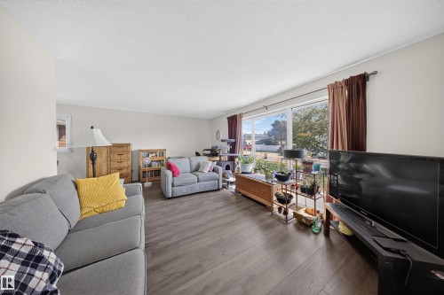 4124 110 Street Nw, Edmonton, AB - Indoor Photo Showing Living Room