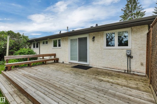 7416 33 Avenue Nw, Edmonton, AB - Outdoor With Deck Patio Veranda With Exterior