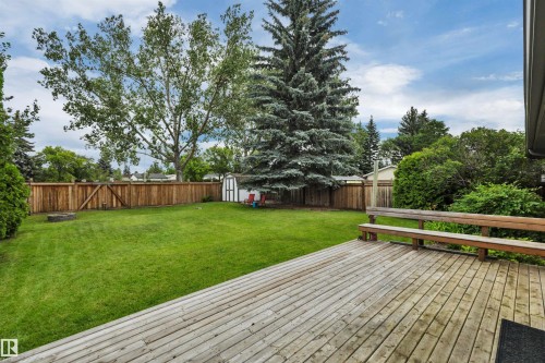 7416 33 Avenue Nw, Edmonton, AB - Outdoor With Deck Patio Veranda With Backyard