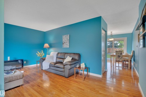 7416 33 Avenue Nw, Edmonton, AB - Indoor Photo Showing Living Room