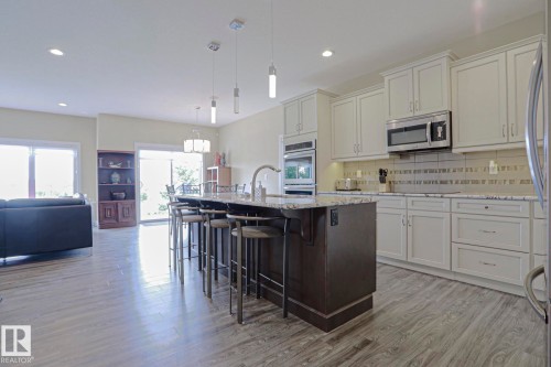 #16 8132 217 St Nw, Edmonton, AB - Indoor Photo Showing Kitchen With Upgraded Kitchen