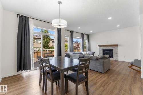 6116 175 Avenue Nw, Edmonton, AB - Indoor With Fireplace