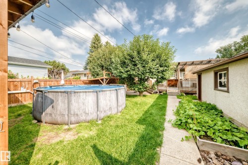 6307 92A Avenue Nw, Edmonton, AB - Outdoor With Above Ground Pool
