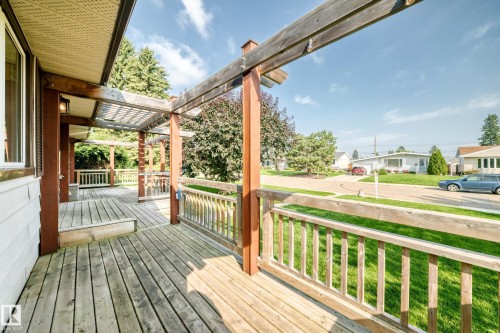 6307 92A Avenue Nw, Edmonton, AB - Outdoor With Deck Patio Veranda With Exterior