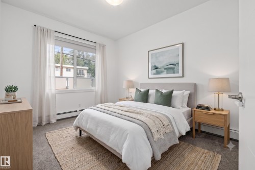#104 10030 83 Av Nw, Edmonton, AB - Indoor Photo Showing Bedroom
