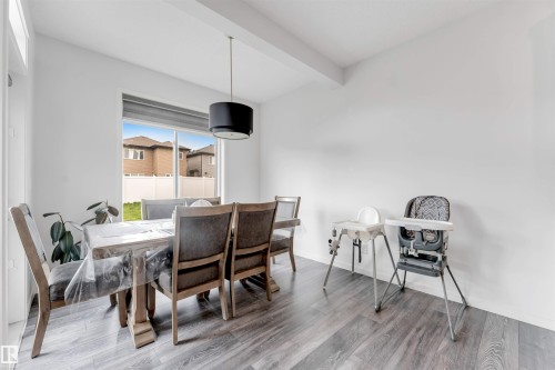 933 Mcconachie Boulevard Nw, Edmonton, AB - Indoor Photo Showing Dining Room