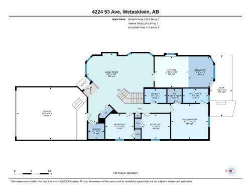 Floor plan - 4224 53 Ave, Wetaskiwin, AB - Other
