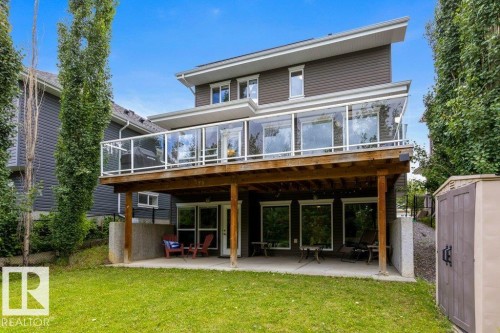 2335 Sparrow Crescent Nw, Edmonton, AB - Outdoor With Deck Patio Veranda