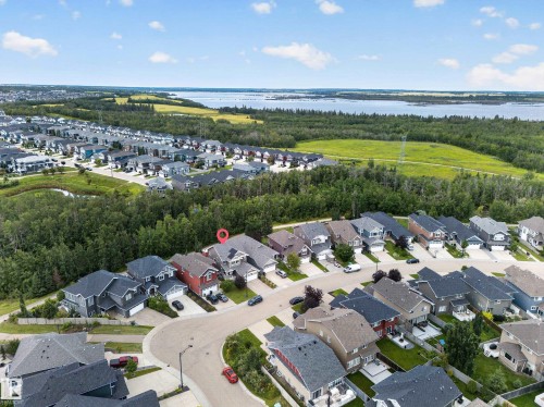 2335 Sparrow Crescent Nw, Edmonton, AB - Outdoor With Body Of Water With View