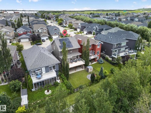 2335 Sparrow Crescent Nw, Edmonton, AB - Outdoor With Deck Patio Veranda With View