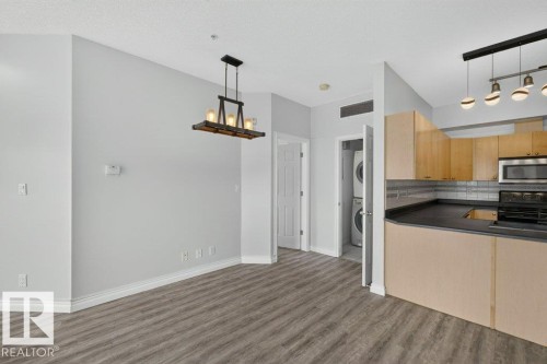 #207 10707 102 Av Nw, Edmonton, AB - Indoor Photo Showing Kitchen