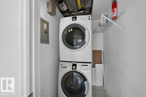 #207 10707 102 Av Nw, Edmonton, AB - Indoor Photo Showing Laundry Room