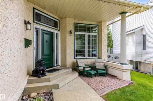 69 Harwood Drive, St. Albert, AB - Outdoor With Deck Patio Veranda With Exterior
