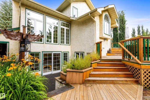 69 Harwood Drive, St. Albert, AB - Outdoor With Deck Patio Veranda With Exterior