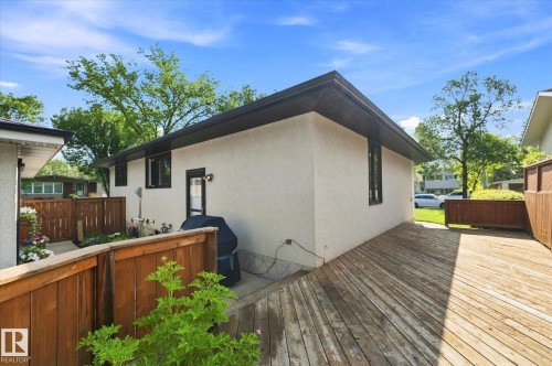 7 Falstaff Avenue, St. Albert, AB - Outdoor With Deck Patio Veranda With Exterior