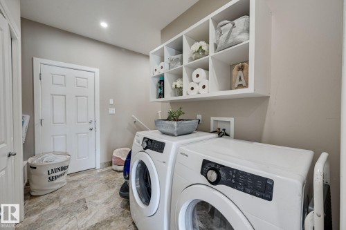 876 Hodgins Road Nw, Edmonton, AB - Indoor Photo Showing Laundry Room