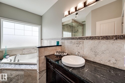 876 Hodgins Road Nw, Edmonton, AB - Indoor Photo Showing Bathroom
