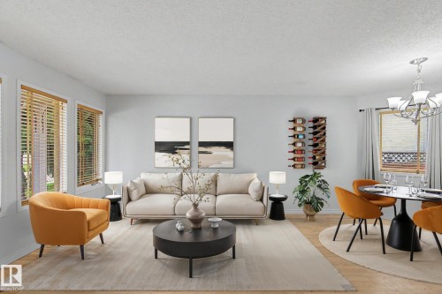 29 Mathias Avenue, Spruce Grove, AB - Indoor Photo Showing Living Room
