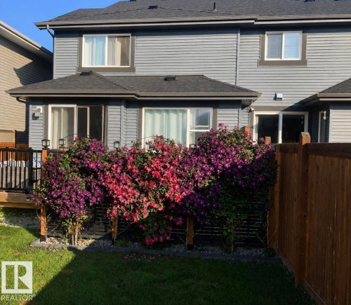 Exterior with gray siding, dark roofing, and multiple windows - 12737 205 Street Nw, Edmonton, AB - Outdoor