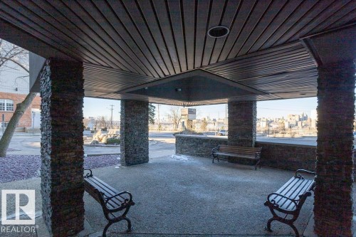 #1002 10149 Saskatchewan Dr Nw, Edmonton, AB - Outdoor With Deck Patio Veranda