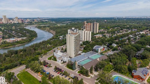 #1002 10149 Saskatchewan Dr Nw, Edmonton, AB - Outdoor With View