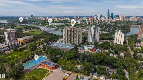 #1002 10149 Saskatchewan Dr Nw, Edmonton, AB - Outdoor With View
