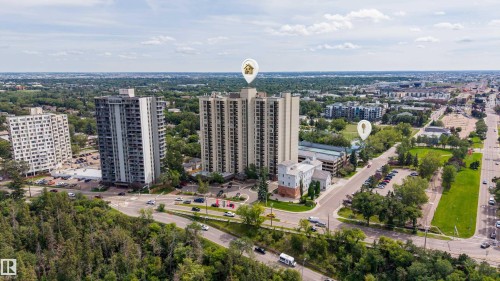 #1002 10149 Saskatchewan Dr Nw, Edmonton, AB - Outdoor With View
