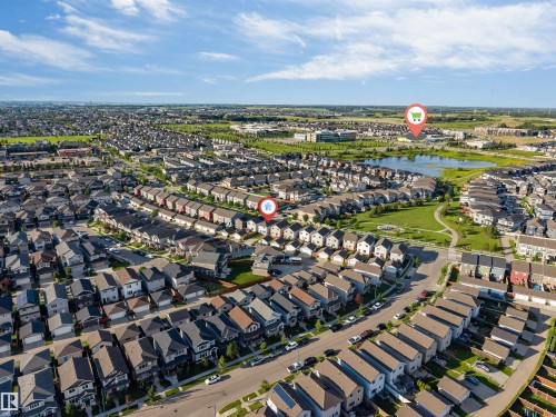 Expansive residential neighborhood featuring numerous detached homes and paved streets - 2040 24 Street Nw, Edmonton, AB - Outdoor With View