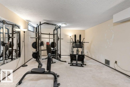 3237 132A Avenue Nw, Edmonton, AB - Indoor Photo Showing Gym Room