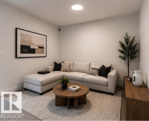 5311 Hawthorn Close Sw, Edmonton, AB - Indoor Photo Showing Living Room