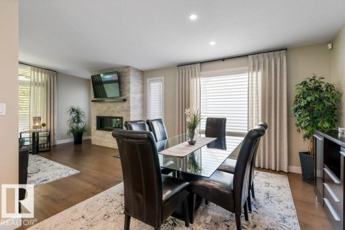 68 Fleetwood Crescent, St. Albert, AB - Indoor Photo Showing Other Room With Fireplace