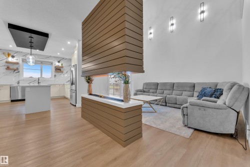 4514 63 Street, Beaumont, AB - Indoor Photo Showing Living Room