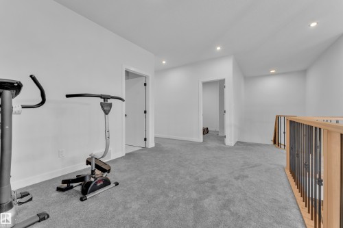 4514 63 Street, Beaumont, AB - Indoor Photo Showing Gym Room