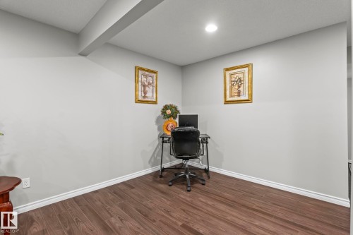 Recessed lighting and wood-finish flooring - 3403 23 Nw, Edmonton, AB - Indoor