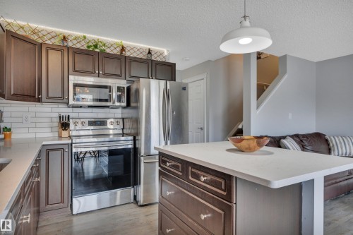 5101 Soleil Boulevard, Beaumont, AB - Indoor Photo Showing Kitchen