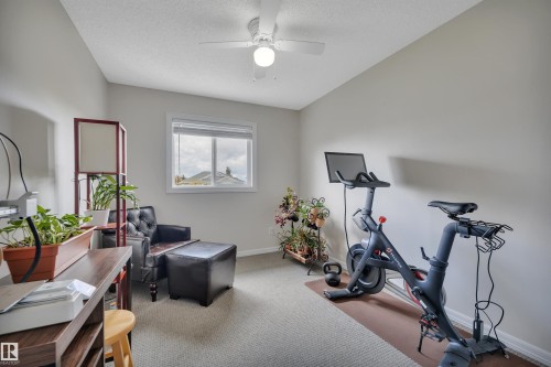 5101 Soleil Boulevard, Beaumont, AB - Indoor Photo Showing Gym Room