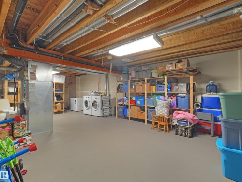 1318 Chappelle Boulevard Sw, Edmonton, AB - Indoor Photo Showing Basement