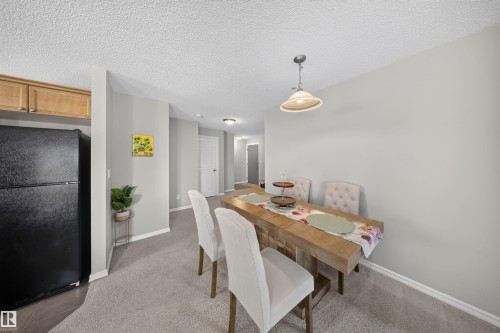 #215 4403 23 St Nw, Edmonton, AB - Indoor Photo Showing Dining Room