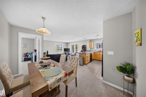 #215 4403 23 St Nw, Edmonton, AB - Indoor Photo Showing Dining Room