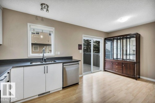 #33 2503 24 St Nw, Edmonton, AB - Indoor Photo Showing Kitchen With Double Sink