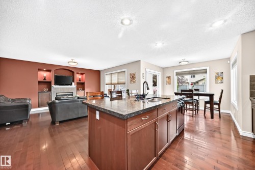 14015 146 Avenue Nw, Edmonton, AB - Indoor With Fireplace