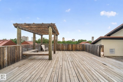 #301 10006 83 Av Nw, Edmonton, AB - Outdoor With Deck Patio Veranda With Exterior