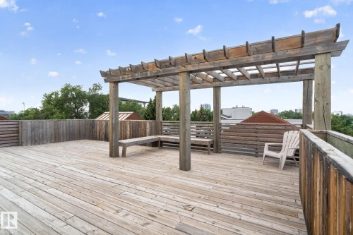 #301 10006 83 Av Nw, Edmonton, AB - Outdoor With Deck Patio Veranda With Exterior