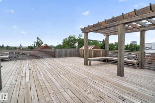 #301 10006 83 Av Nw, Edmonton, AB - Outdoor With Deck Patio Veranda