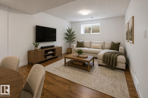 7258 Chivers Place Sw, Edmonton, AB - Indoor Photo Showing Living Room