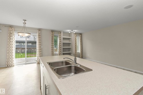 17205 73 Street Nw, Edmonton, AB - Indoor Photo Showing Kitchen With Double Sink