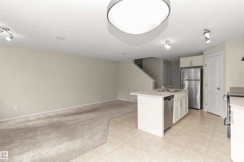 17205 73 Street Nw, Edmonton, AB - Indoor Photo Showing Kitchen With Stainless Steel Kitchen