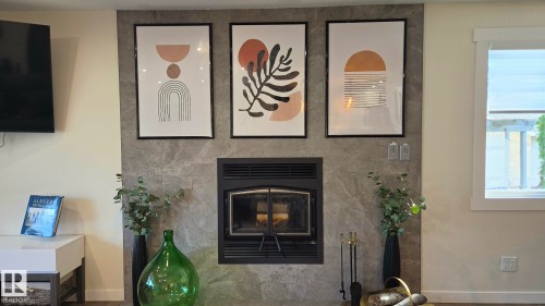 3508 106A Street Nw, Edmonton, AB - Indoor With Fireplace